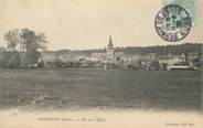 27 Eure CPA FRANCE 27 " Serquigny, Vue sur l'église"