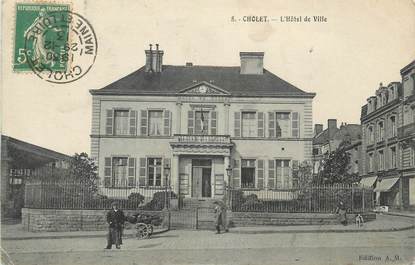 CPA FRANCE 49 "Cholet, L'Hôtel de Ville"