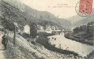 48 Lozere CPA FRANCE 48 " Les Vignes, Gorges du Tarn"