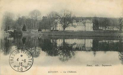 CPA FRANCE 02 "Ecuiry, le chateau"