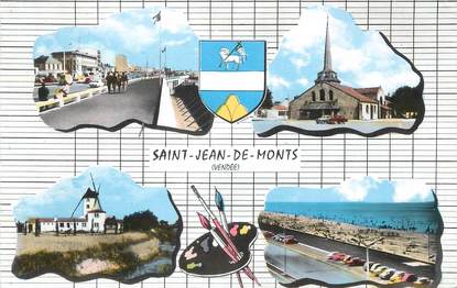 CPSM FRANCE 85 " St Jean de Mont, Vues"
