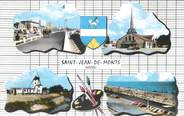 85 Vendee CPSM FRANCE 85 " St Jean de Mont, Vues"