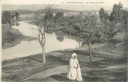 CPA ALGERIE " Orléansville, Les Rives du Chélif"