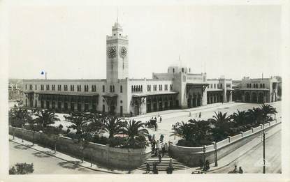 CPA ALGERIE " Oran, La gare"
