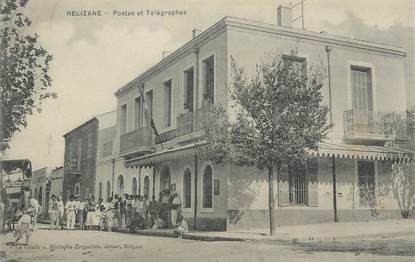 CPA ALGERIE " Relizane , Postes et télégraphes"