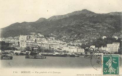 CPA ALGERIE "Bougie, Vue générale et le Gouraya"