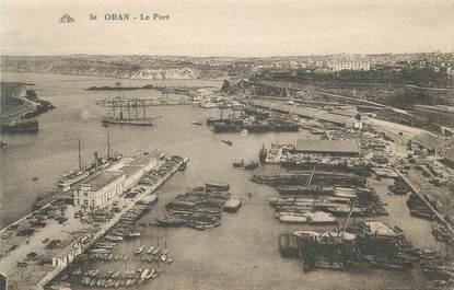 CPA ALGERIE "Oran, Le port"