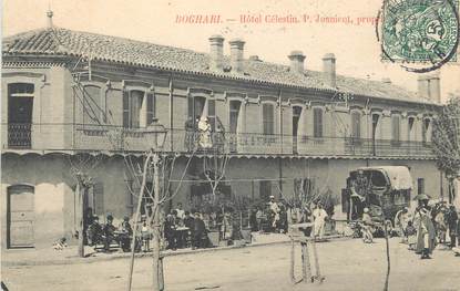 CPA ALGERIE " Boghari, Hôtel Célestin"