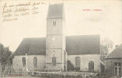 CPA FRANCE 50 "Cuves, l'Eglise"