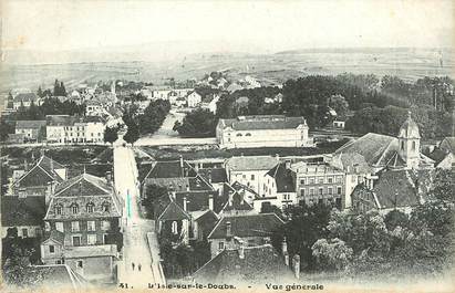 CPA FRANCE 25 "L'Isle sur le Doubs, une vue"