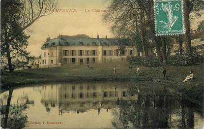 CPA FRANCE 95 "Champagne, le chateau"