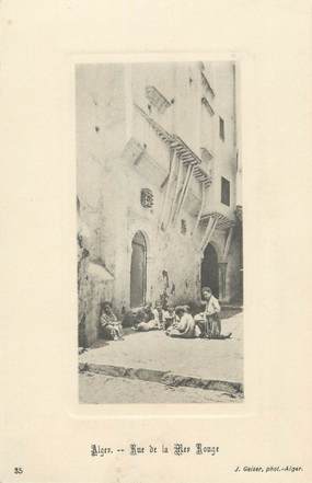 CPA ALGERIE "Alger, Rue de la Mer Rouge" / GEISER