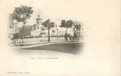 CPA ALGERIE "Alger, Place du Gouvernement" / GEISER
