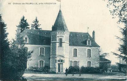 CPA FRANCE 36 "Chateau de Paumulle près Argenton"