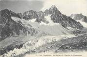 74 Haute Savoie CPA FRANCE 74 " Argentière, Le glacier et l'Aiguille du Chardonnet"