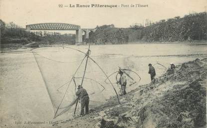 CPA FRANCE 35 " La Rance, Pont de l'Essart"