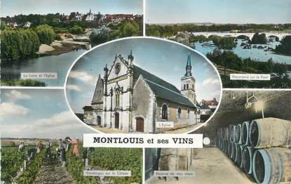 CPSM FRANCE 37 " Mont Louis, Vues"