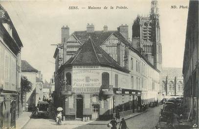 CPA FRANCE 89 " Sens, Maisons de la Pointe"