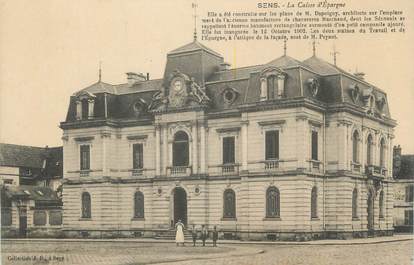 CPA FRANCE 89 " Sens, La Caisse d'Epargne"