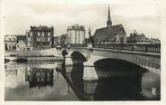 89 Yonne CPSM FRANCE 89 " Sens, Le grand pont et l'église"