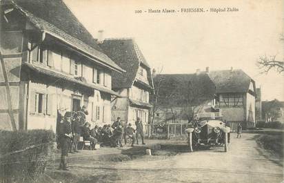 CPA FRANCE 68 "Friesen, Hopital Zislin" / AUTOMOBILE