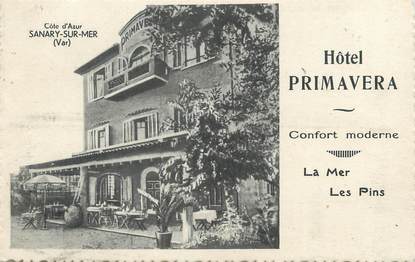 CPSM FRANCE 83 " Sanary sur Mer, Hôtel Primavera"