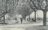 83 Var CPA FRANCE 83 " Ste Maxime, La Place des Platanes"