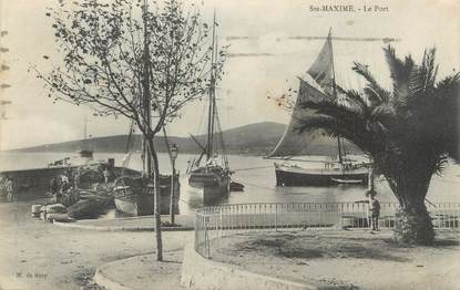 CPA FRANCE 83 " Ste Maxime, Le Port"