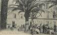 CPA FRANCE 83 " Ste Maxime, Terrasse de l'Hôtel des Palmiers et du Commerce"