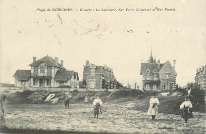 CPA FRANCE 85 "Plage de Boisvinet, chalets: la Sapinière..."