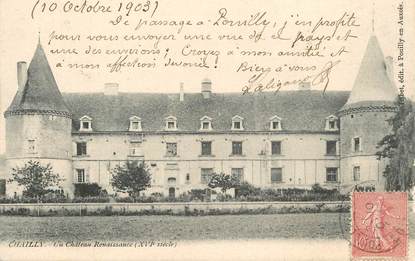 CPA FRANCE 21 "Chailly, un chateau Renaissance"