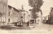 63 Puy De DÔme CPA FRANCE 63 " Le Breuil sur Couze, Place de la Fontaine"