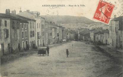 CPA FRANCE 63 " Ardes sur Couze, Haut de la ville"