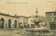 63 Puy De DÔme CPA FRANCE 63 " Billom, Fontaine et Halles"