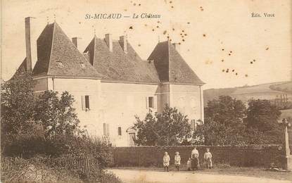 CPA FRANCE 71 "Saint Micaud, le chateau"