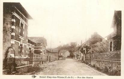 CPA FRANCE 63 " St Eloy les Mines, Rue des Masles"