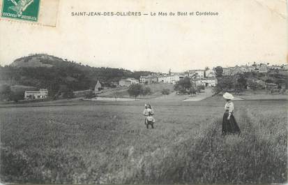 CPA FRANCE 63 " St Genès la Tourette, Place de l'église"