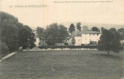 CPA FRANCE 69 "Chateau de Chenelette"