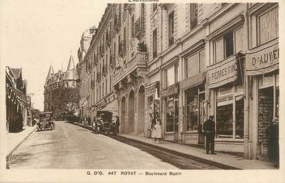 CPA FRANCE 63 " Royat, Boulevard Bazin"