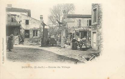 CPA FRANCE 63 " Durtol, Entrée du village"