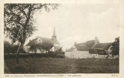 CPA FRANCE 87 " St Georges les Landes, Vue générale"