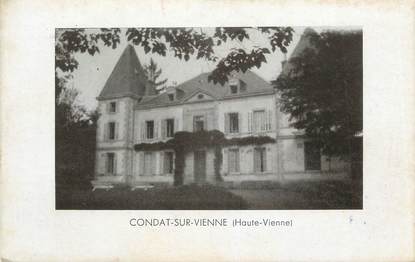 CPA FRANCE 87 "Condat sur Vienne, Château"
