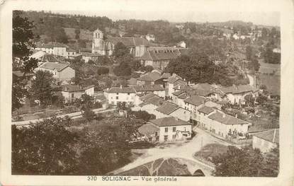 CPA FRANCE 87 "Solignac, Vue générale"