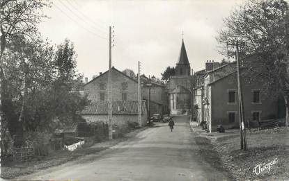 CPSM FRANCE 87 "Marval, La rue centrale"