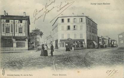 CPA FRANCE 94 "Ivry sur Seine, Place Danton"