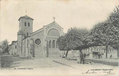 CPA FRANCE 94 "Fresnes, L'église"