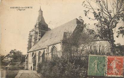 CPA FRANCE 62 "Avesnes le Comte, l'Eglise"