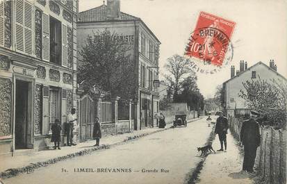 CPA FRANCE 94 "Limeil Brévannes, Grande rue"