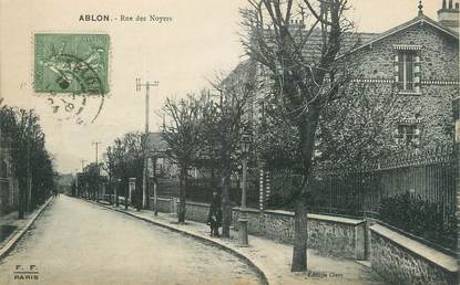 CPA FRANCE 94 "Ablon, Rue des Noyers"