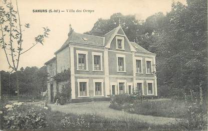 CPA FRANCE 76 " Sahurs, Villa des Ormes"